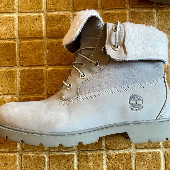 Women's Timberland Warm-Lined Waterproof Roll-Top Boot - Picture 1 of 3